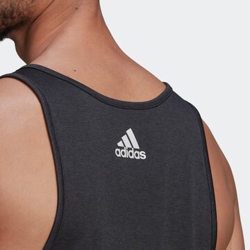 ADIDAS SPORTSWEAR - Camisa funcionais 'Muscle' em cinzento