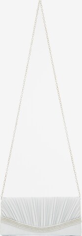 FELIPA Clutch in Silver: front