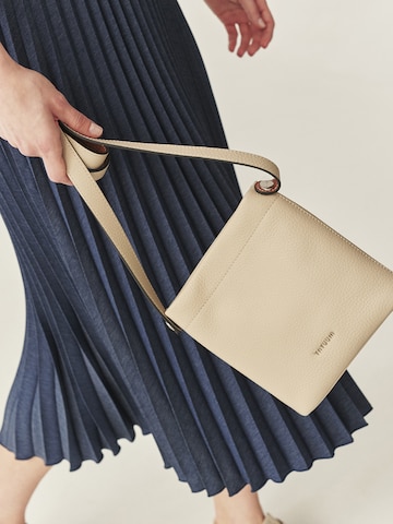 TATUUM Torba za čez ramo 'Essence' | bež barva