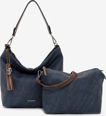 Borsa a sacco 'Elke' di Emily & Noah in blu