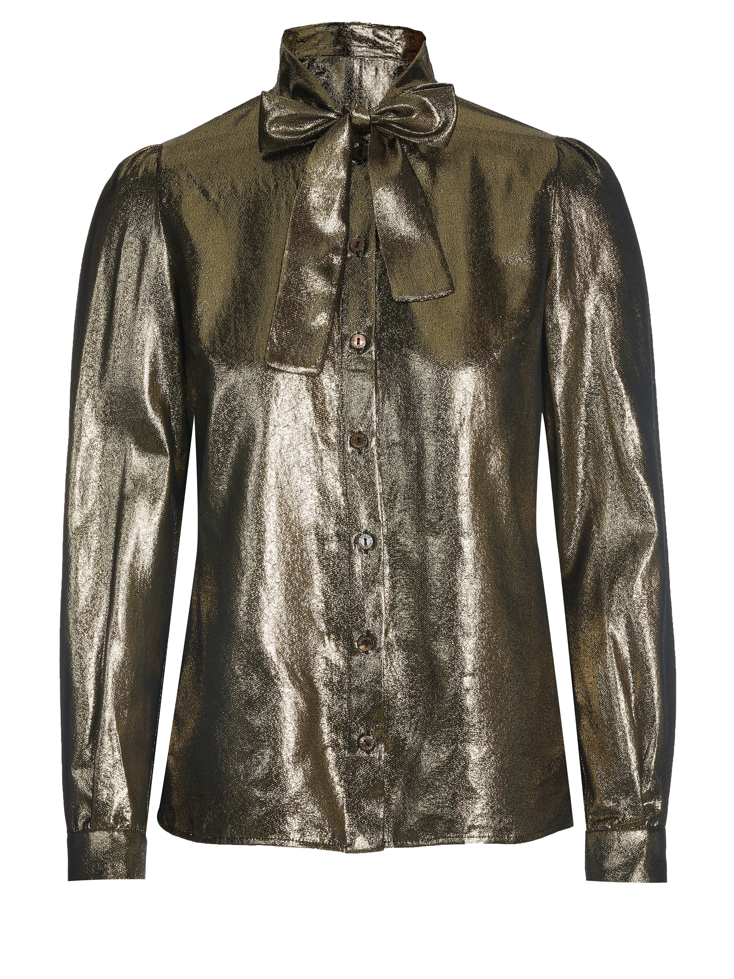 DOLCE & GABBANA Bluse‌‌‌‌ in Gold: Vorderseite