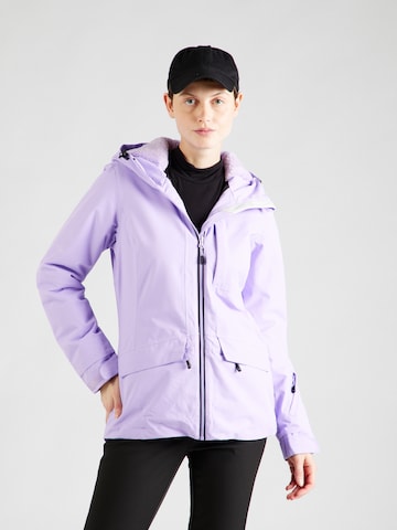 Veste outdoor 'CATHAY' ICEPEAK en violet : devant
