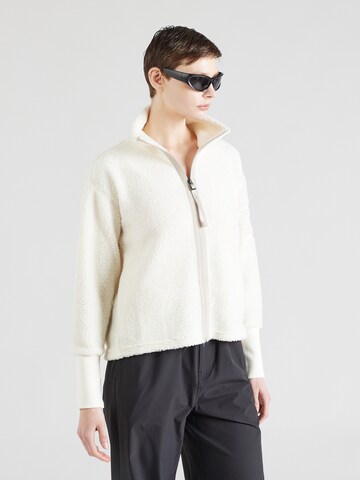 Didriksons Functionele fleece jas 'Alexa' in Wit: voorkant