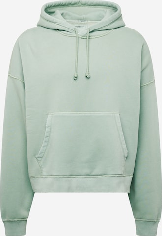 Abercrombie & Fitch Sweatshirt i grön: framsida