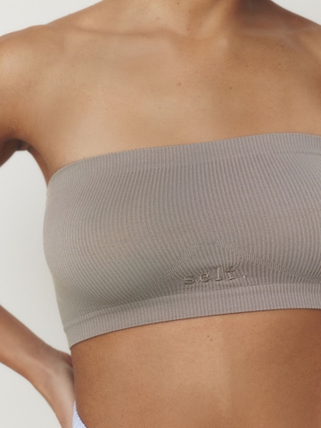 Bandeau Soutien-gorge self. en beige
