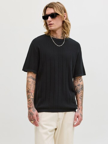 JACK & JONES - Jersey 'JJEBRADLEY' en negro: frente