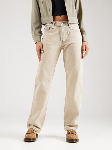Loosefit Jeans '501® 90's Jeans' di LEVI'S ® in marrone: frontale