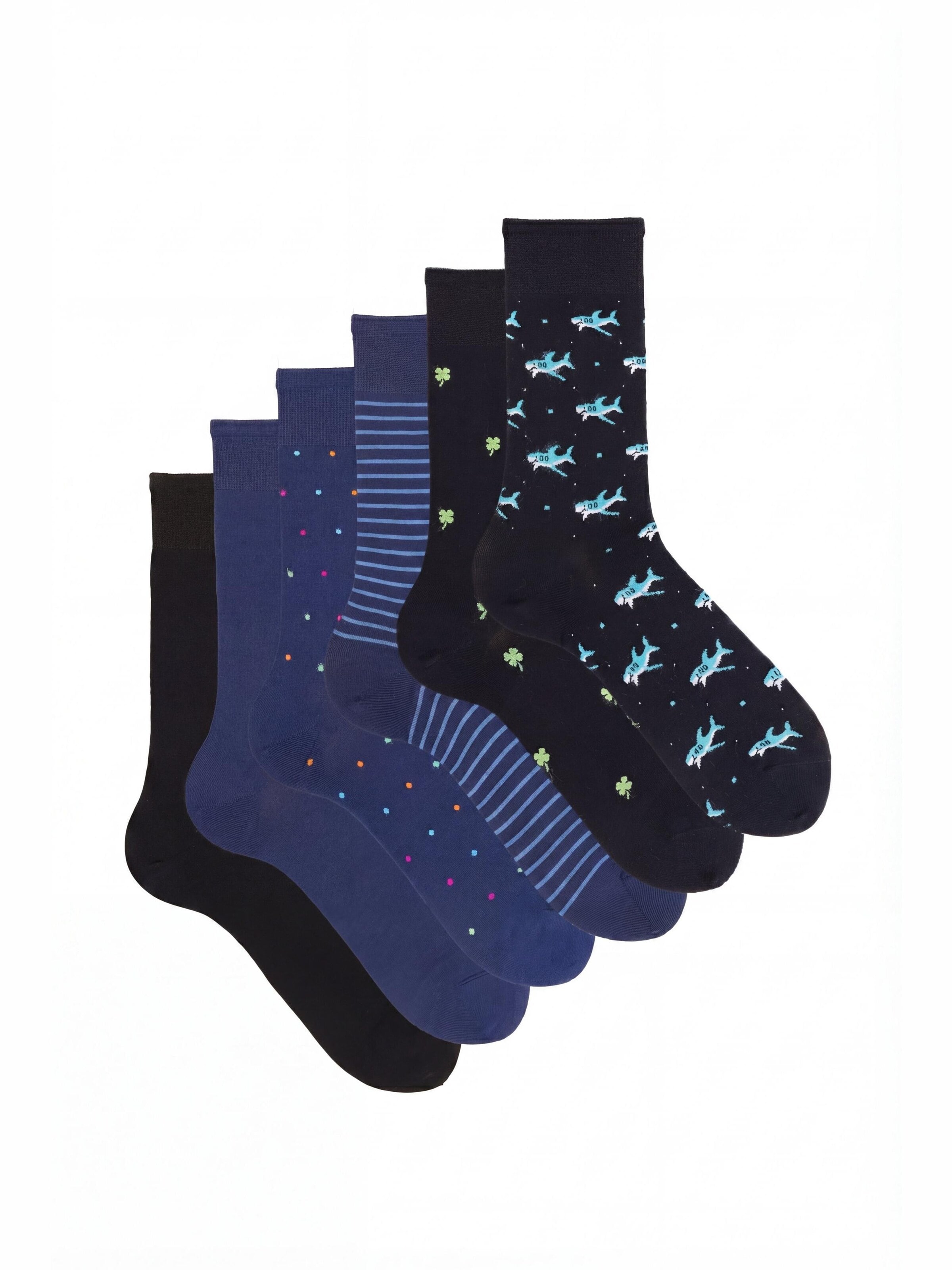 Ciocca Socks in Mixed colors: front
