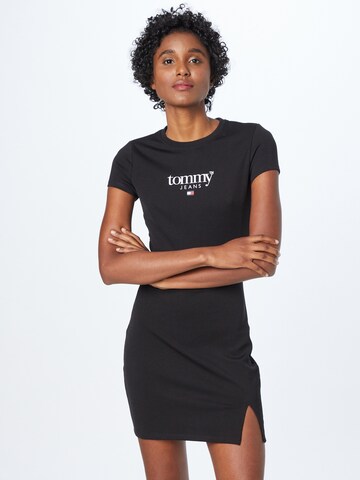 Tommy Jeans Dress in Black: front