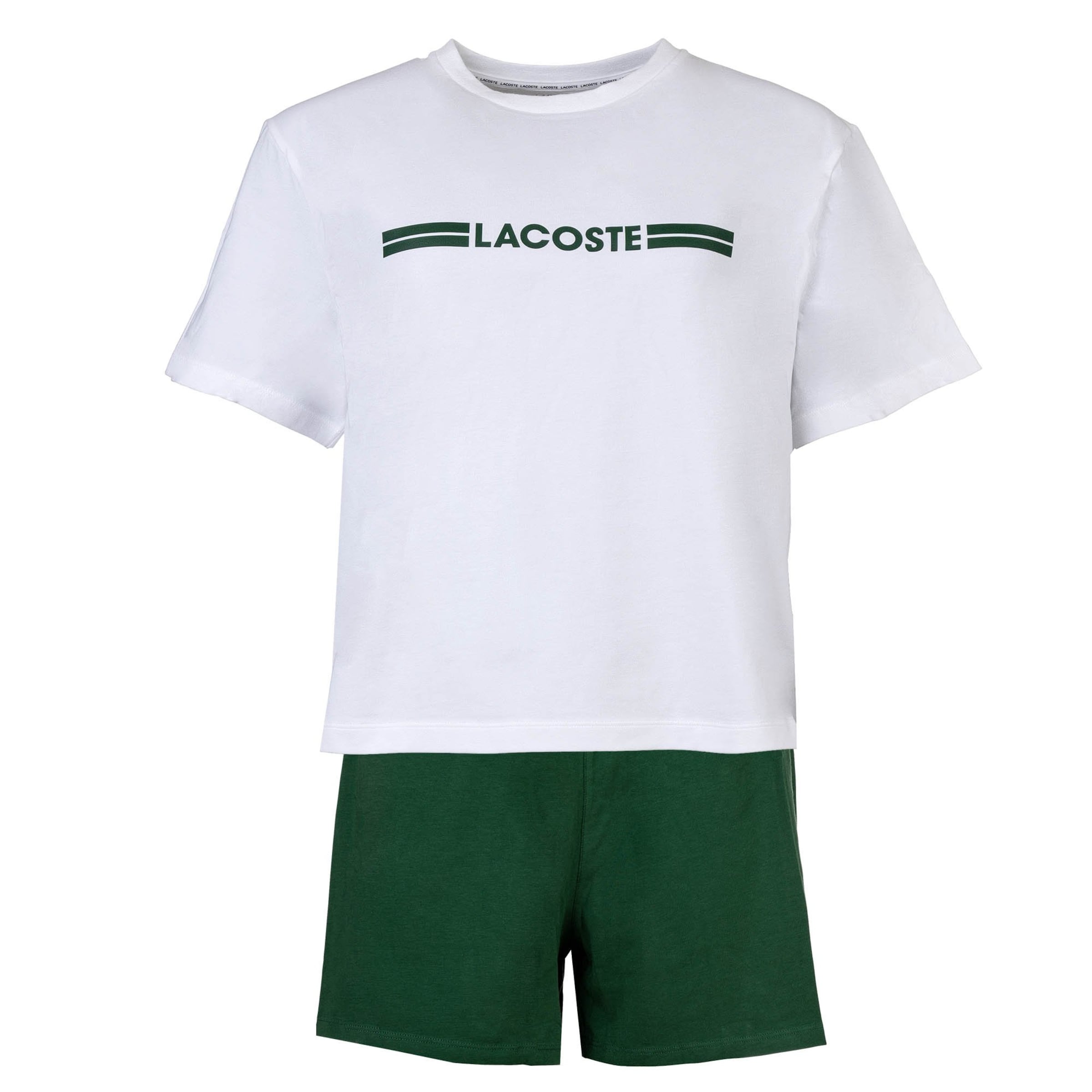 LACOSTE Shorty i gran / hvid, Produktvisning