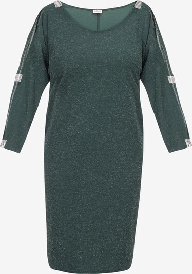 Karko Kleid in grün / silber / transparent, Produktansicht