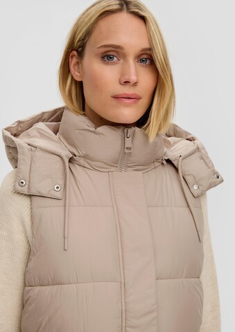 s.Oliver Outdoor-Weste in Beige
