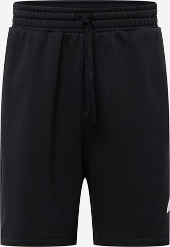 Regular Pantalon de sport 'Fleece' ADIDAS SPORTSWEAR en noir : devant