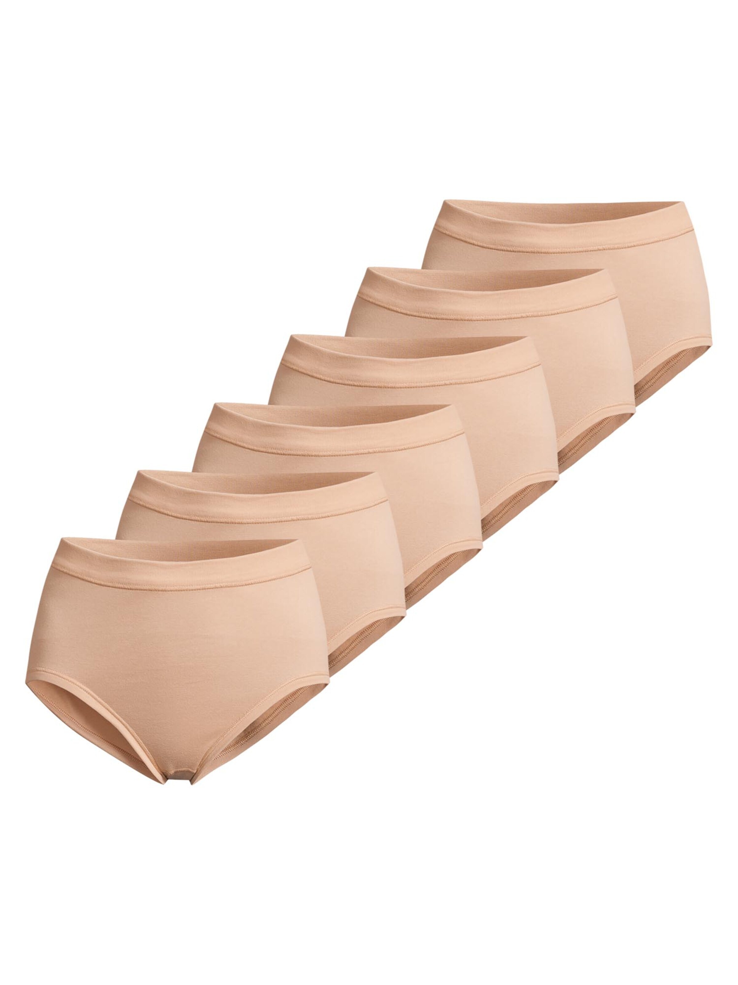 CON-TA Slip 'Feinripp' in Beige: front