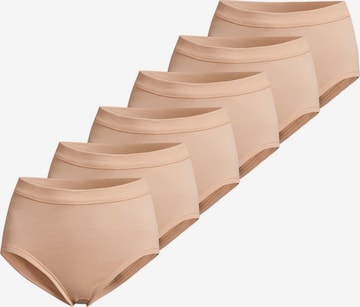 CON-TA Slip 'Feinripp' in Beige: front