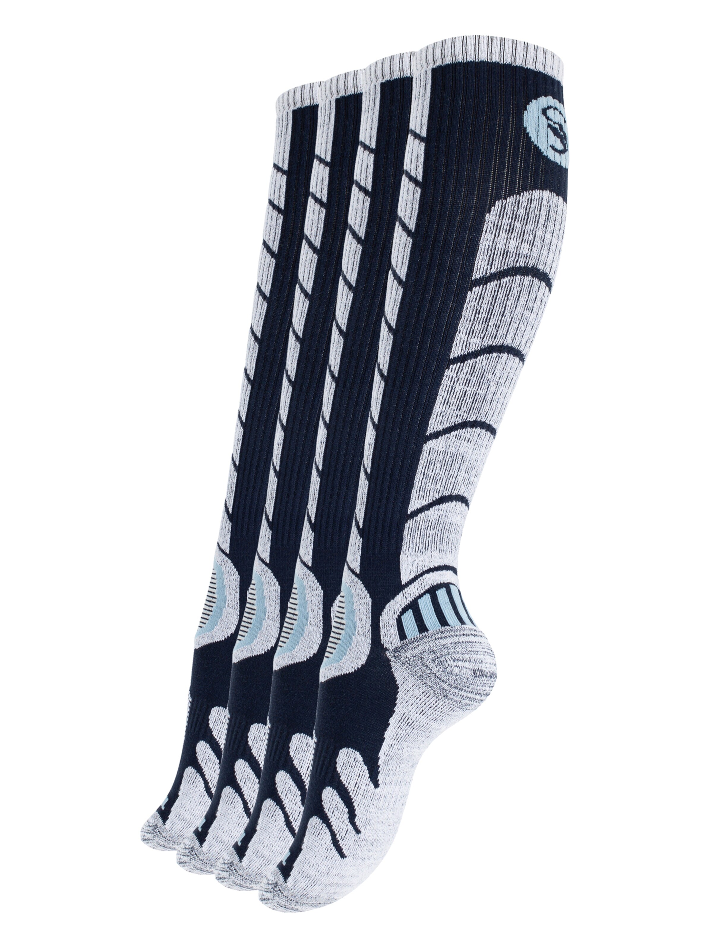 Calzino sportivo di Stark Soul in blu: frontale