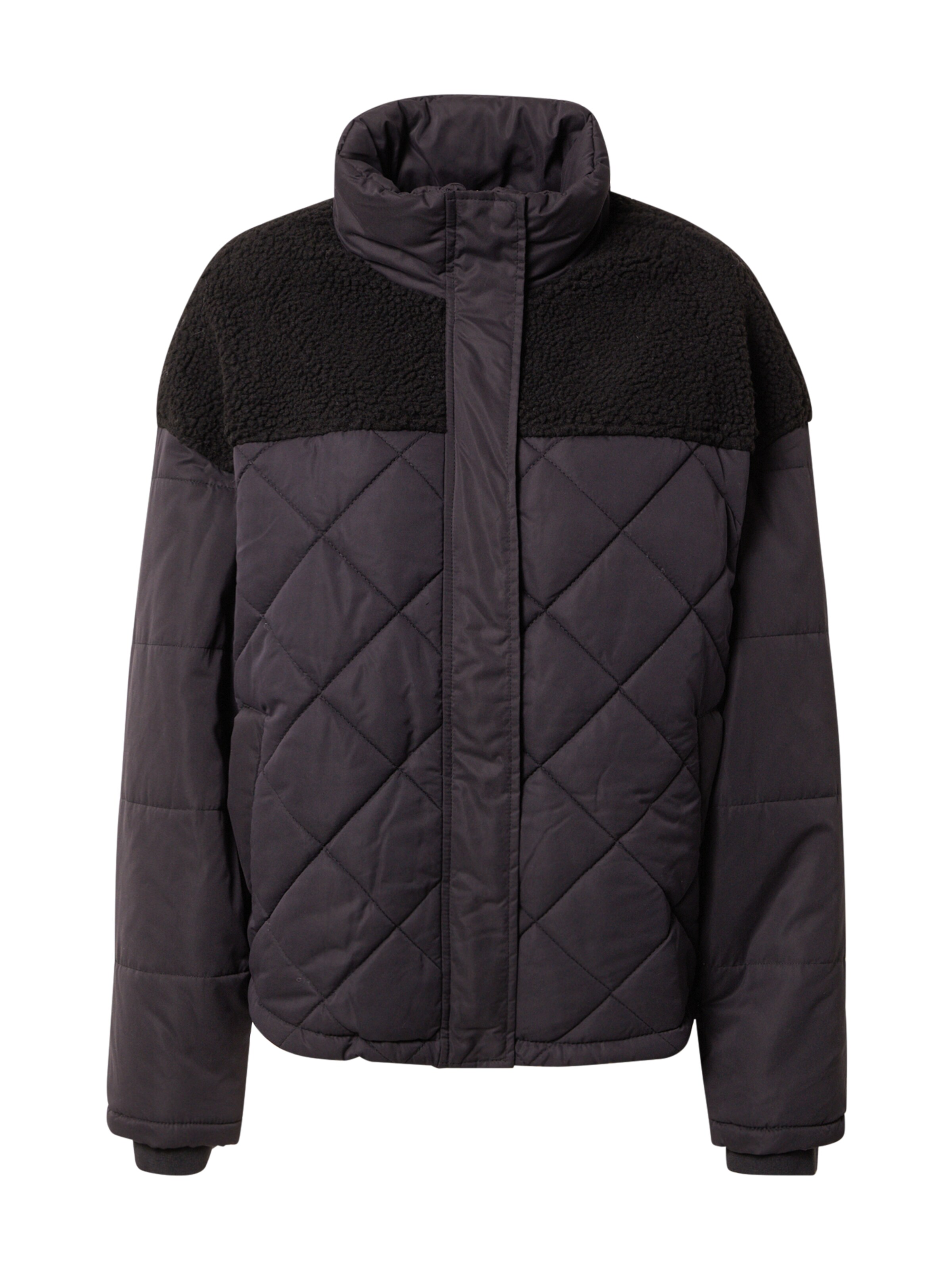 Urban Classics Демисезонная куртка в Черный: спереди