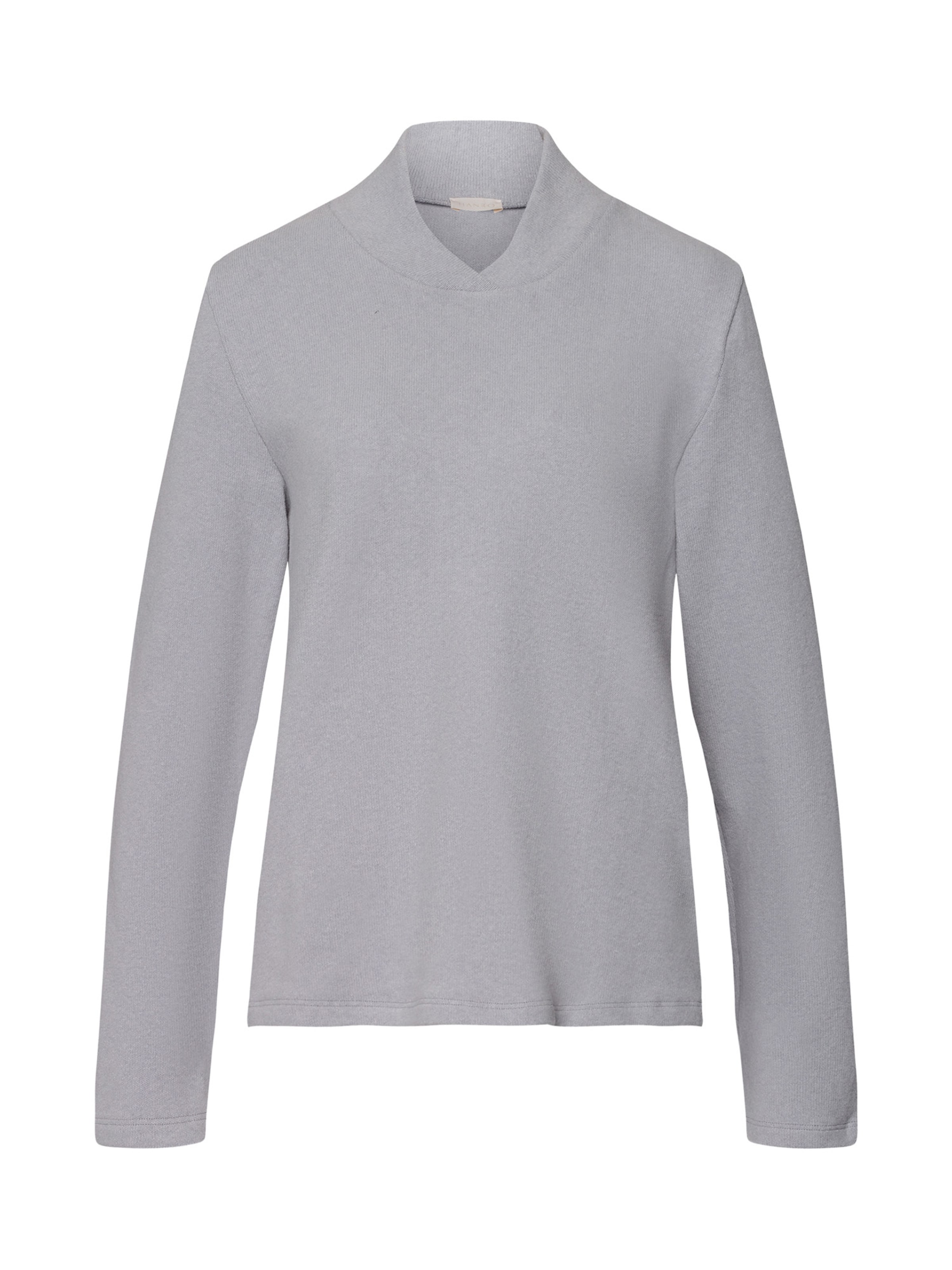 Hanro Sweatshirt ' Easy Wear ' in Grijs: voorkant