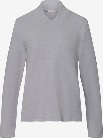 Hanro Sweatshirt ' Easy Wear ' in Grey: front