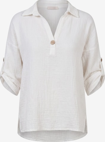 WENOR Blouse 'LINARA' in Wit: voorkant