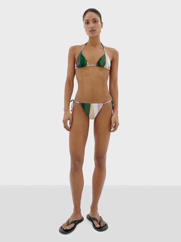 Thinking MU - Triángulo Top de bikini ' CALABRIA ' en azul