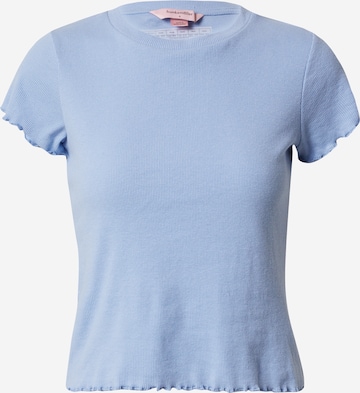 T-shirt Hunkemöller en bleu : devant