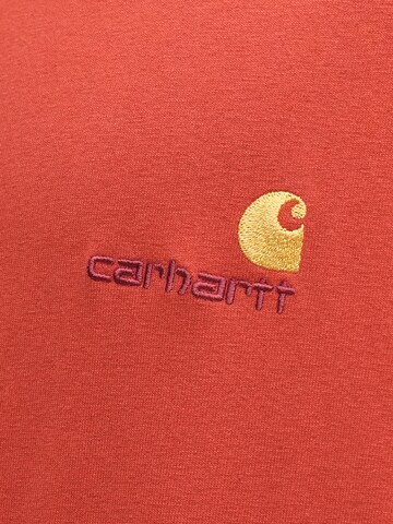 Carhartt WIP Koszulka 'American Script' w kolorze czerwony