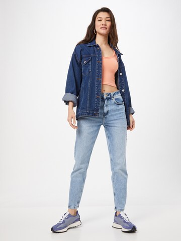 Coupe slim Jean 'EMILY' ONLY en bleu