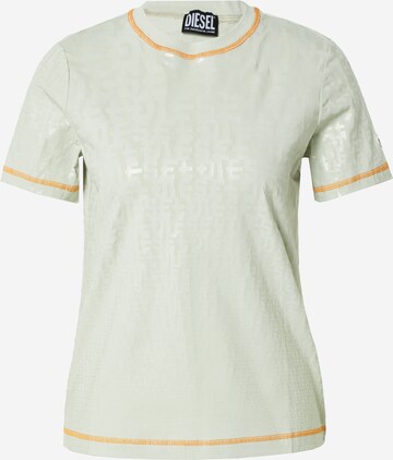 T-shirt DIESEL en gris : devant