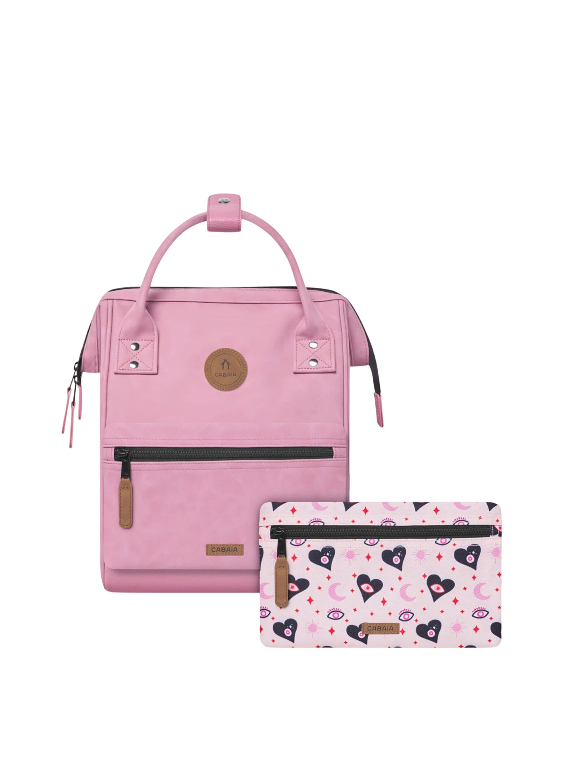 Cabaia Rucksack 'Bari S'‌ in Pink: Vorderseite