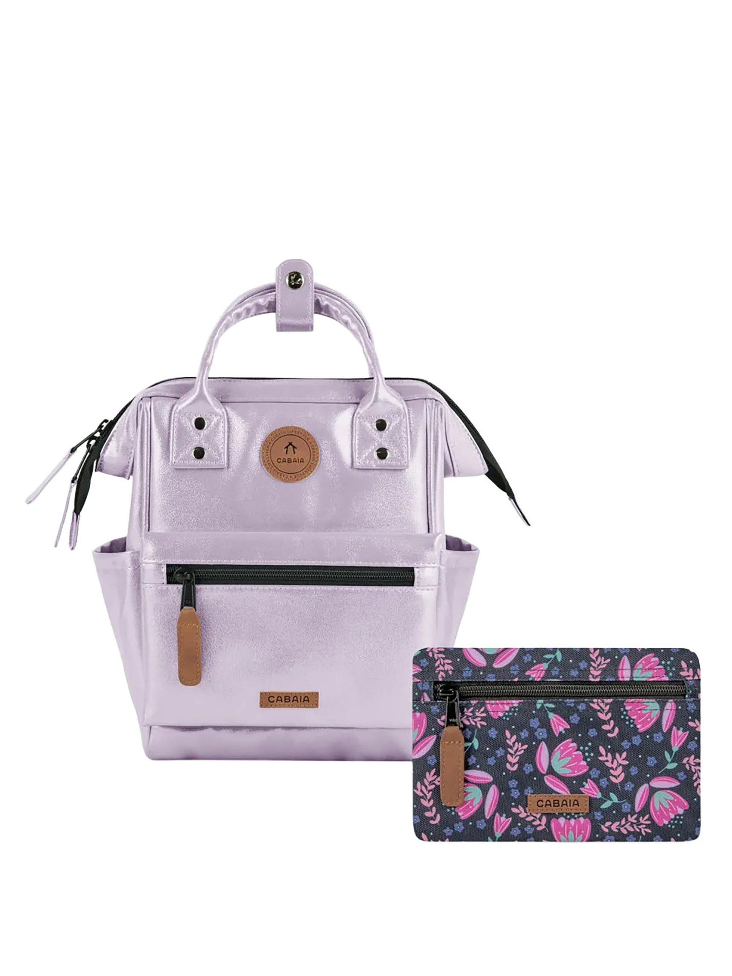 Cabaia Backpack 'Capri XS' in Purple: front