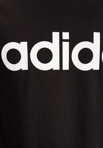 T-Shirt fonctionnel 'Essentials Linear Logo ' ADIDAS SPORTSWEAR en noir