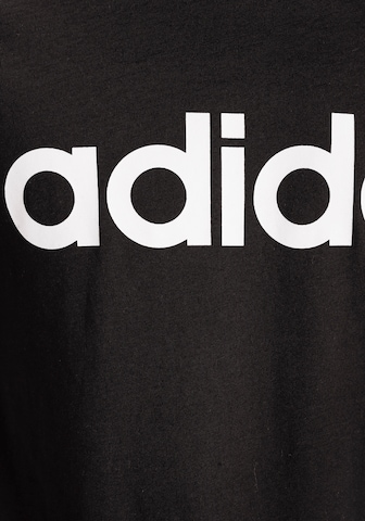 ADIDAS SPORTSWEAR Performance shirt 'Essentials Linear Logo ' in Black