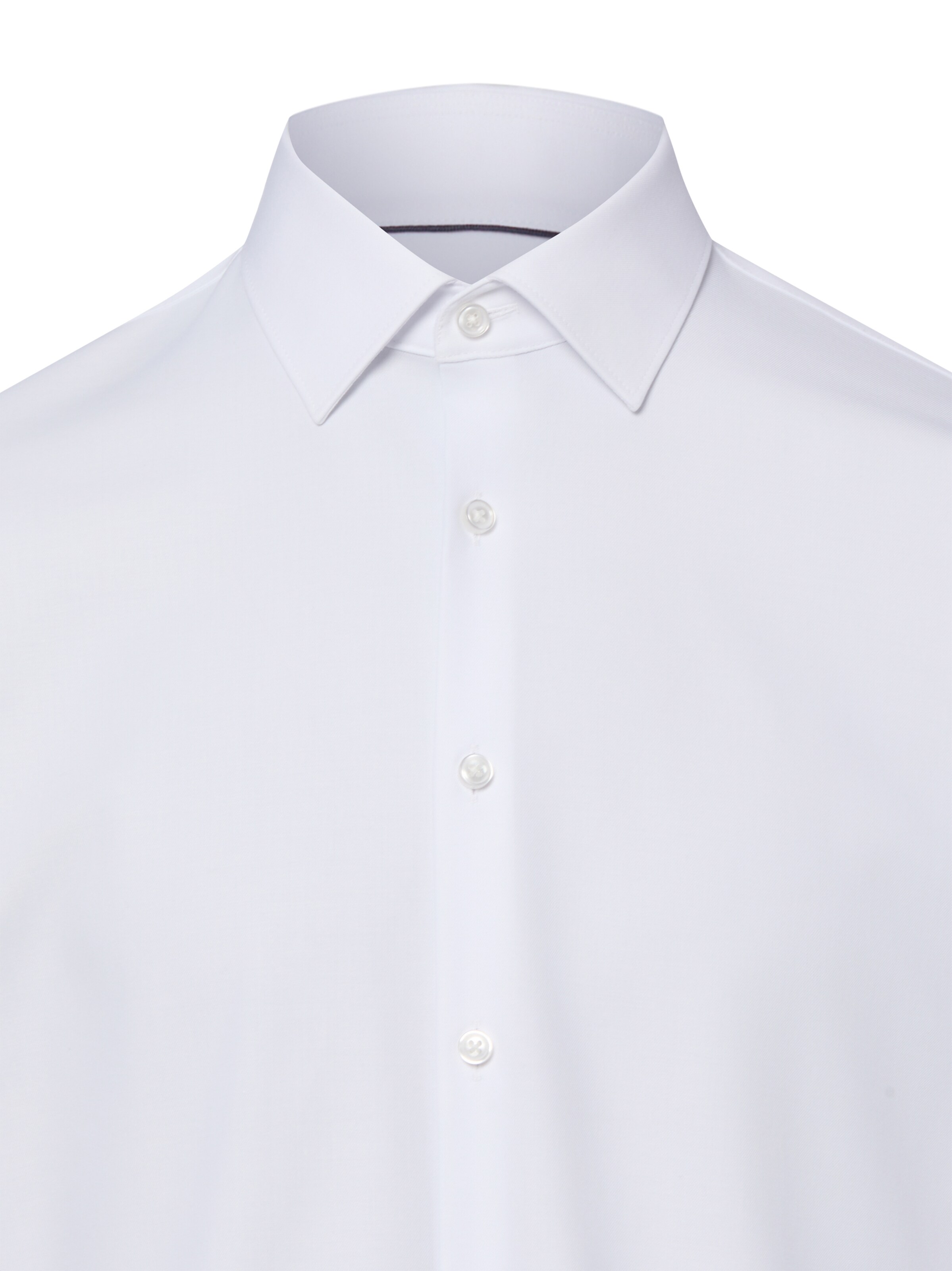 Coupe slim Chemise Finshley & Harding en blanc