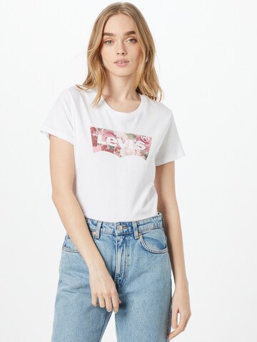 Tricou 'The Perfect Tee' de la LEVI'S ® pe alb: față
