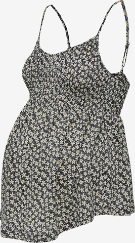 Only Maternity Top 'Pella' in Zwart: voorkant