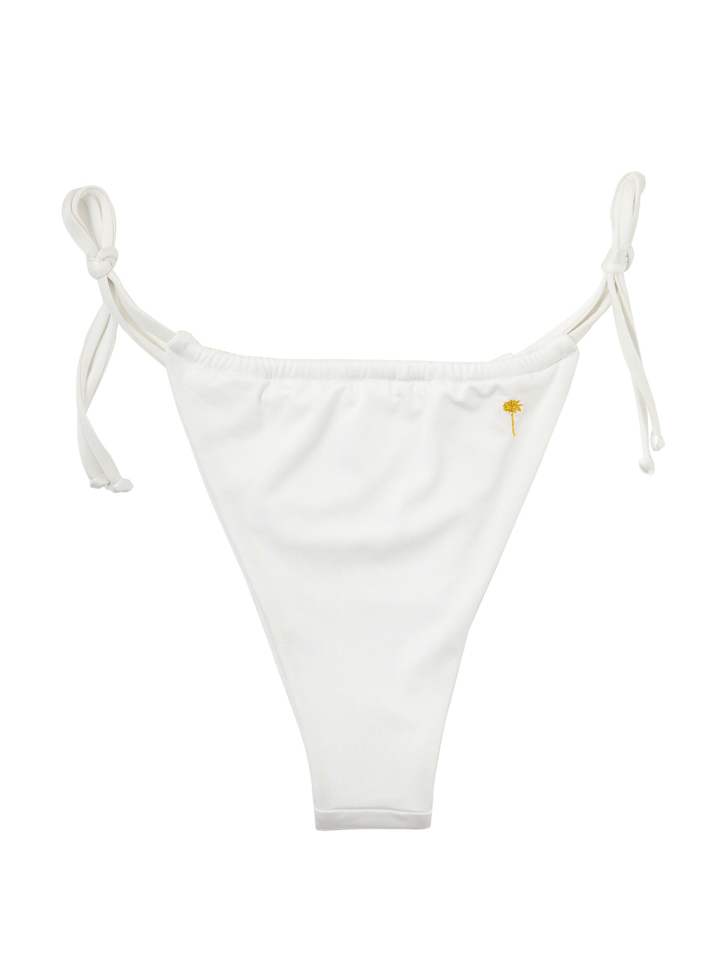 Matia Beachwear Bikini Bottoms 'Henry' in White: front
