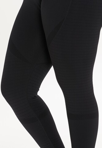 Q by Endurance Skinny Athletic Pants 'Cerine' in Black