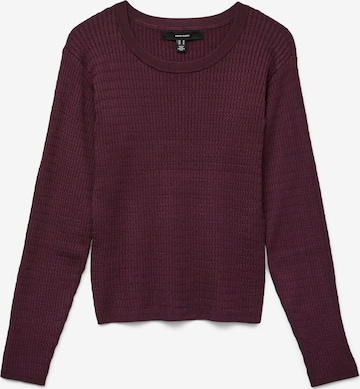 Pull-over 'VMSILJE' VERO MODA en rouge : devant