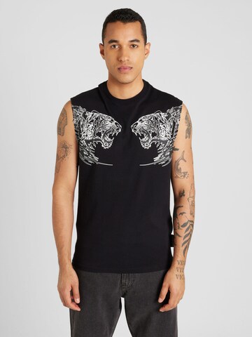 T-Shirt Plein Sport en noir