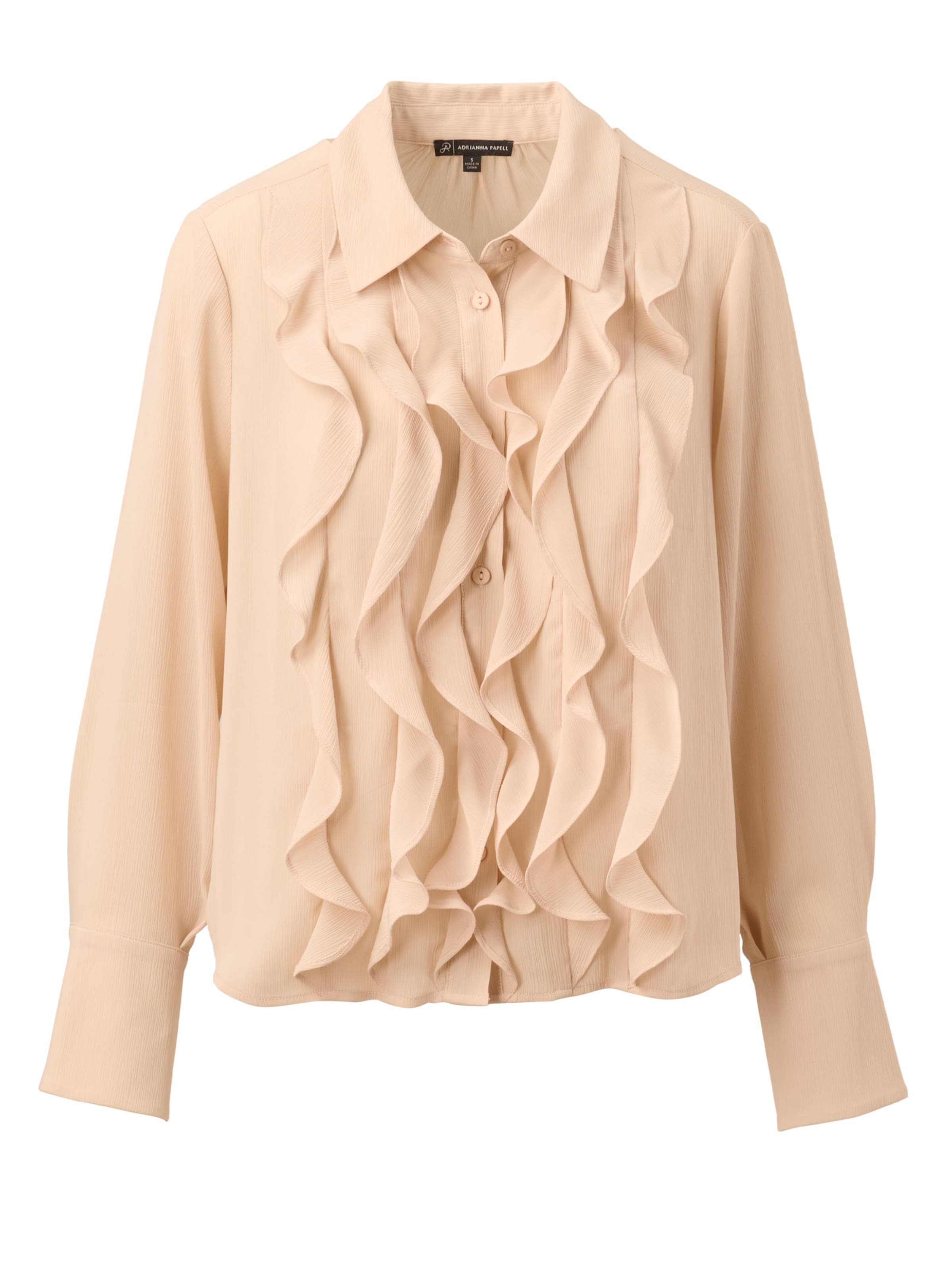 Adrianna Papell Bluse in Beige: Vorderseite