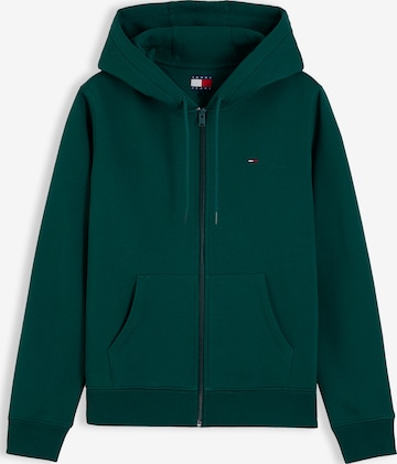 zaļš Tommy Jeans Sportiska jaka: no priekšpuses
