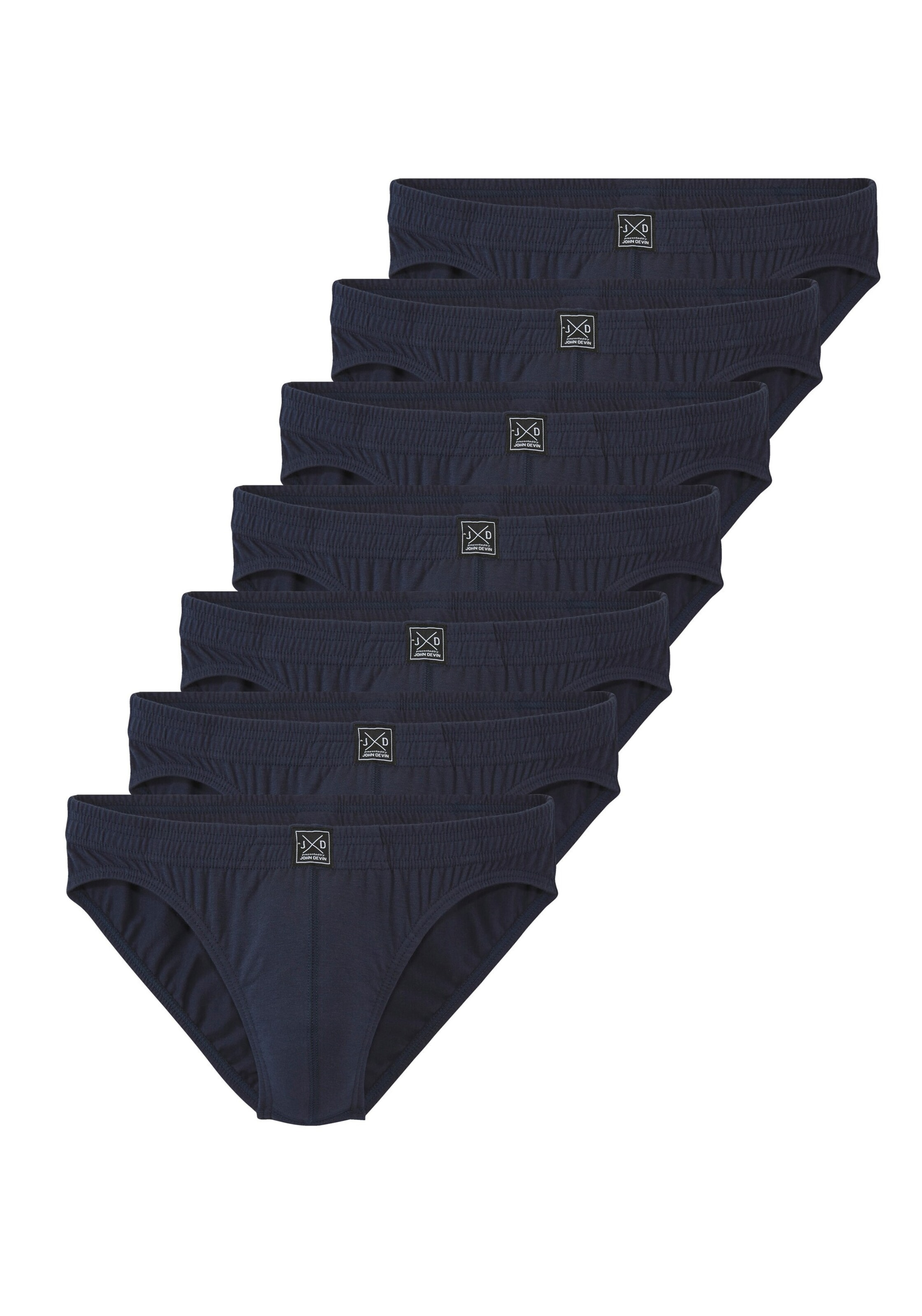 JOHN DEVIN Panty in Blue: front