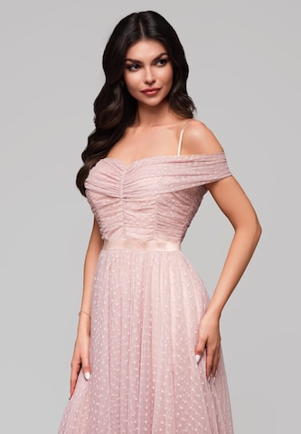 Ombre Evening dress in Pink