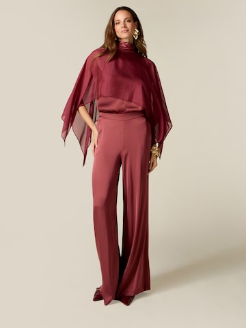 Baggy Pantalon oltre en rouge : devant