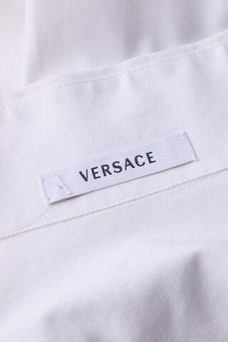 VERSACE Button Up Shirt in M in White