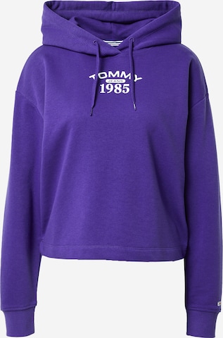 Tommy Jeans Sweatshirt in Purple: front