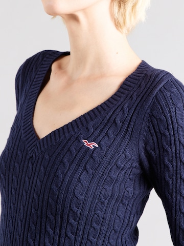 HOLLISTER Pulóver - kék