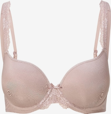 LingaDore T-Shirt Rintaliivi 'Daily' värissä beige: etupuoli