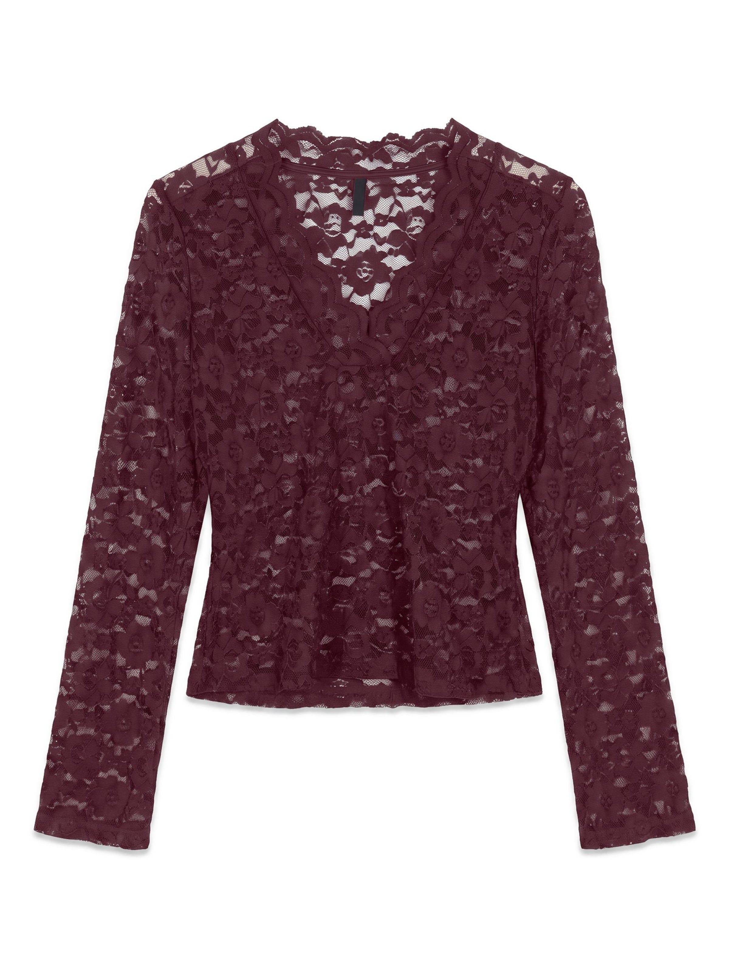 VERO MODA Blouse 'VMDea' in Rood: voorkant